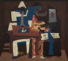 Pablo Picasso. Three Musicians. Fontainebleau, summer 1921 | MoMA